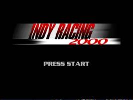 Indy Racing 2000 Title Screen